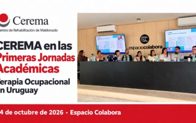CEREMA participó en las Primeras Jornadas Académicas de Terapia Ocupacional en Uruguay